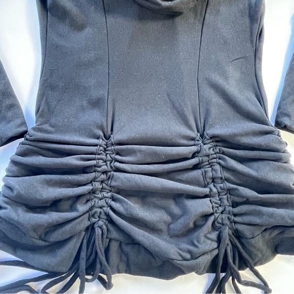 Inkspoon Bamboo Black Bustle Hoodie, Long Sleeves, adjustable drawstrings, XXL - Picture 6 of 8